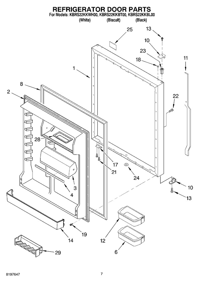 Diagram for KBRS22KKWH00