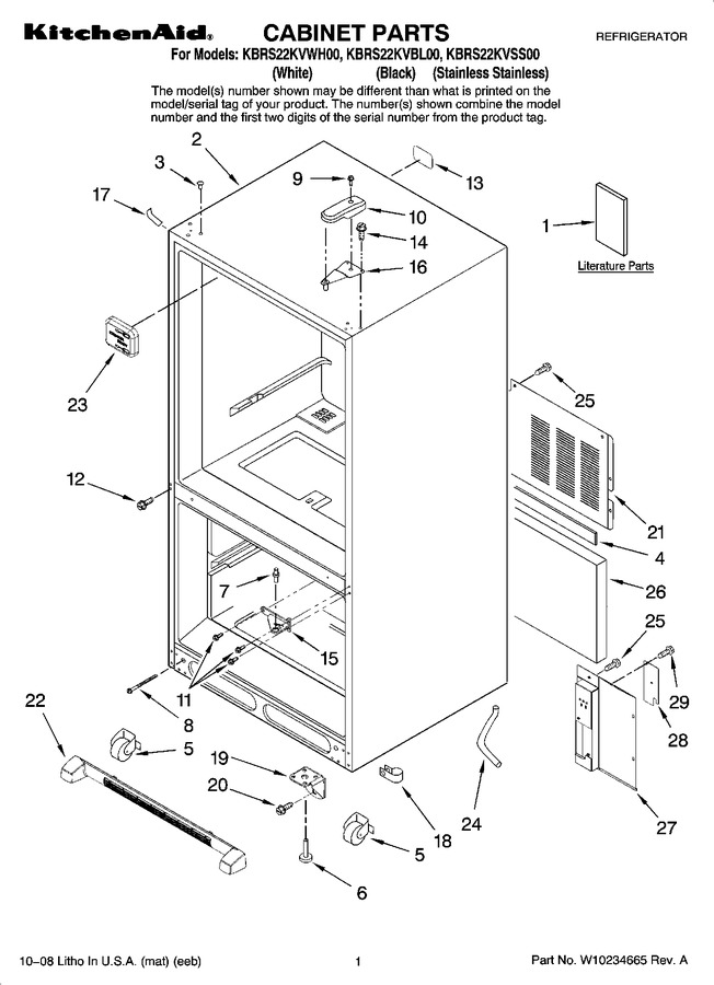 Diagram for KBRS22KVBL00