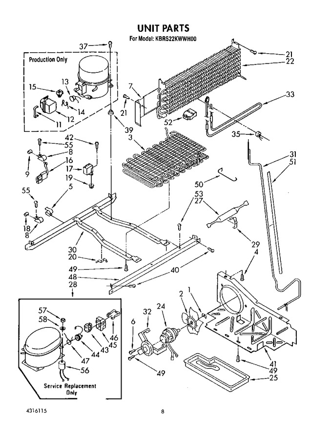 Diagram for KBRS22KWAL00