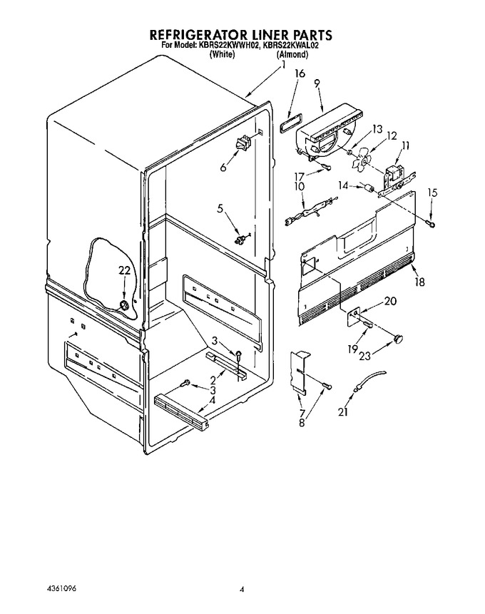 Diagram for KBRS22KWAL02