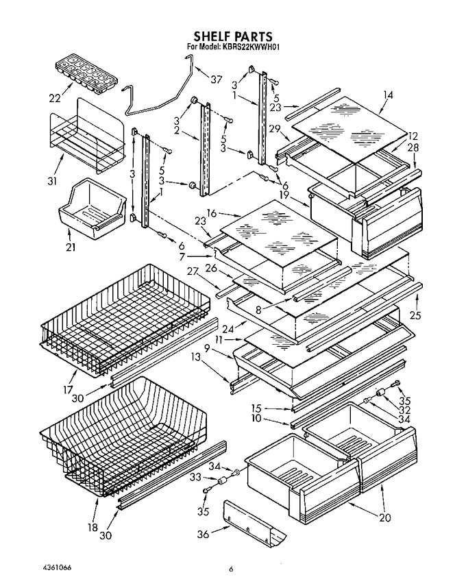 Diagram for KBRS22KWWH01