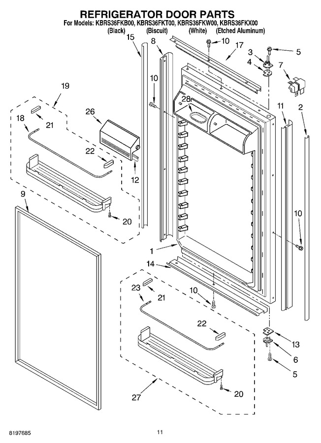 Diagram for KBRS36FKX00