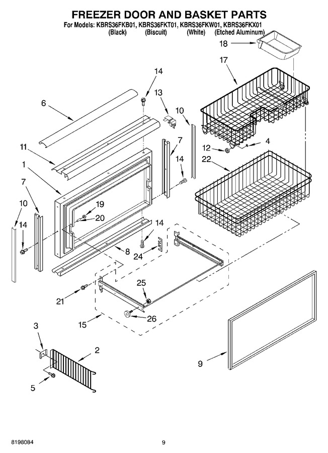 Diagram for KBRS36FKX01