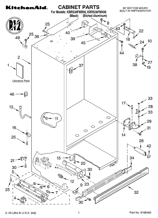 Diagram for KBRS36FMB00
