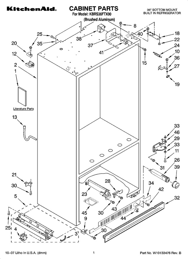 Diagram for KBRS36FTX00