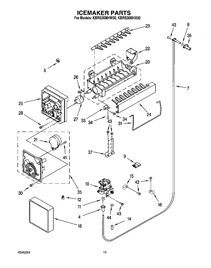 Diagram for KBRS36MHX00