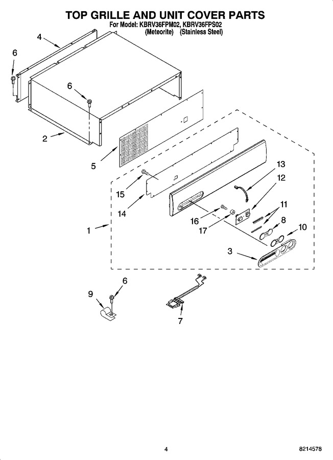 Diagram for KBRV36FPS02