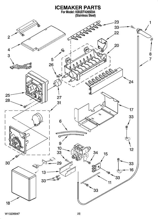 Diagram for KBUDT4265E04