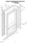 Diagram for 02 - Cabinet And Breaker Trim Parts