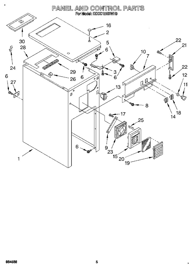 Diagram for KCCC151BWH0
