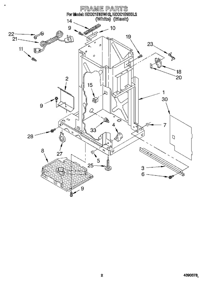 Diagram for KCCC151DWH2