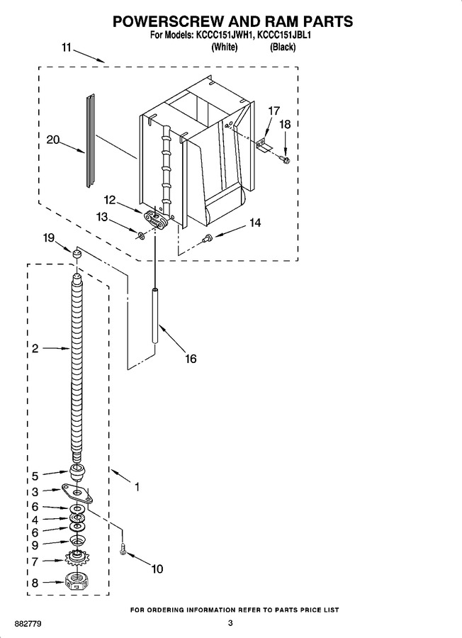 Diagram for KCCC151JWH1