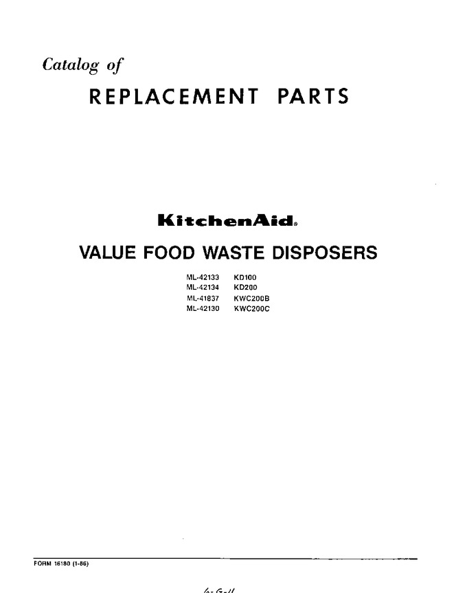 Diagram for KCDB200S0
