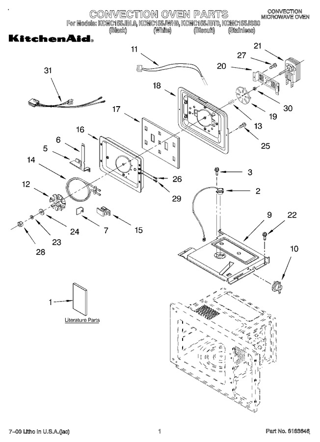 Diagram for KCMC155JWH0