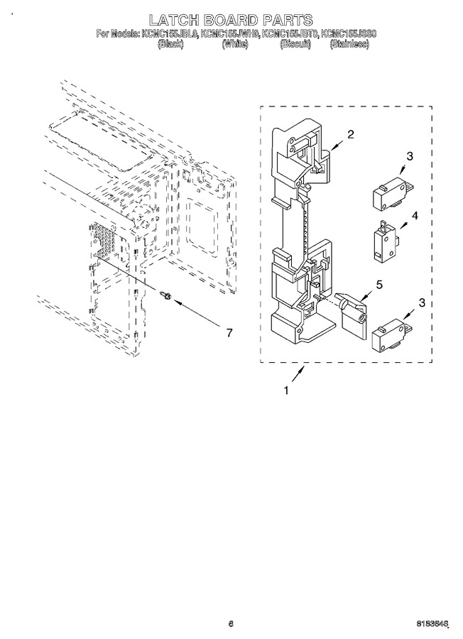 Diagram for KCMC155JBL0