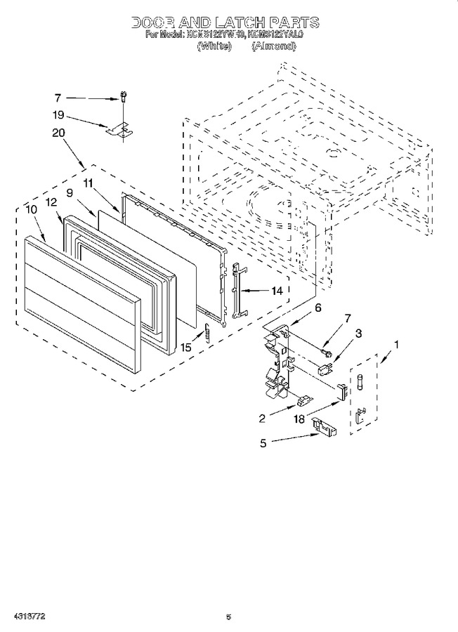 Diagram for KCMS122YAL0