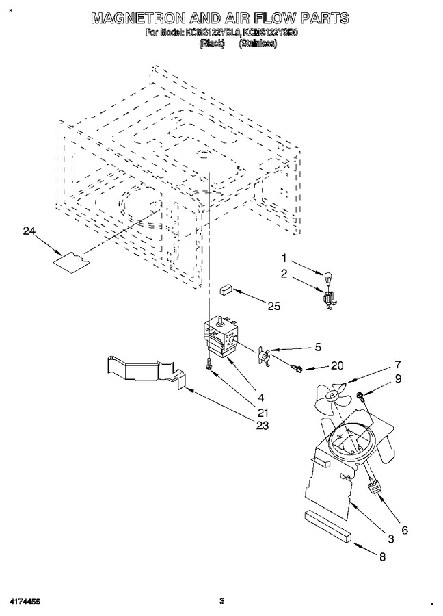 Diagram for KCMS122YBL0