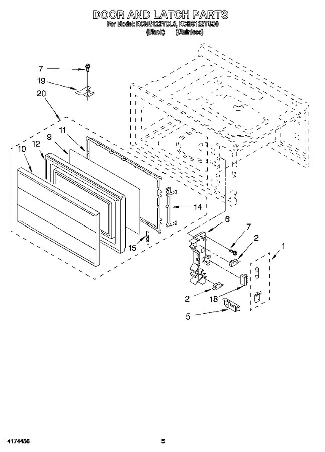 Diagram for KCMS122YBL0