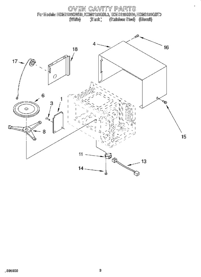 Diagram for KCMS135GBL0