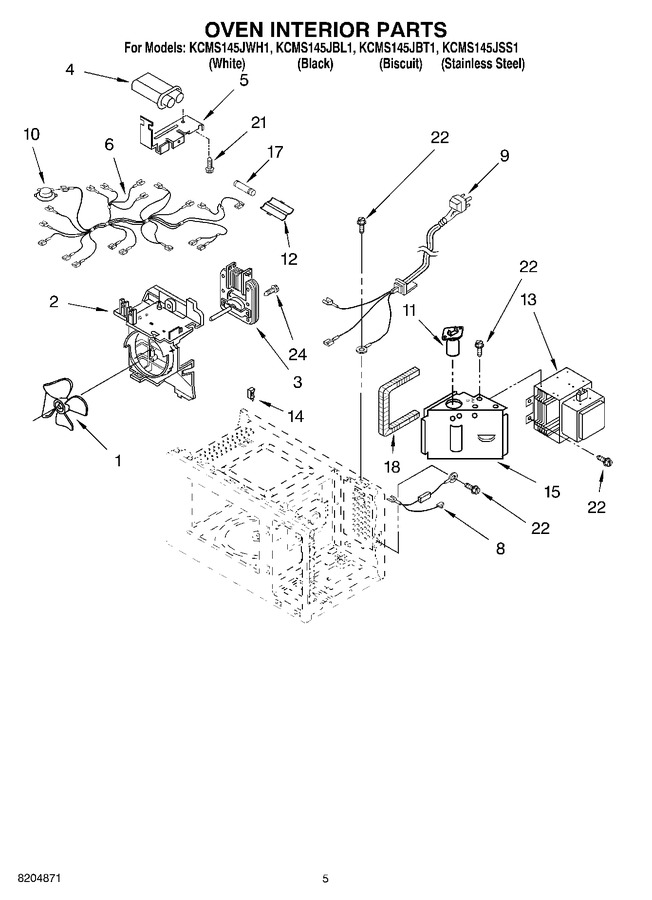 Diagram for KCMS145JBL1