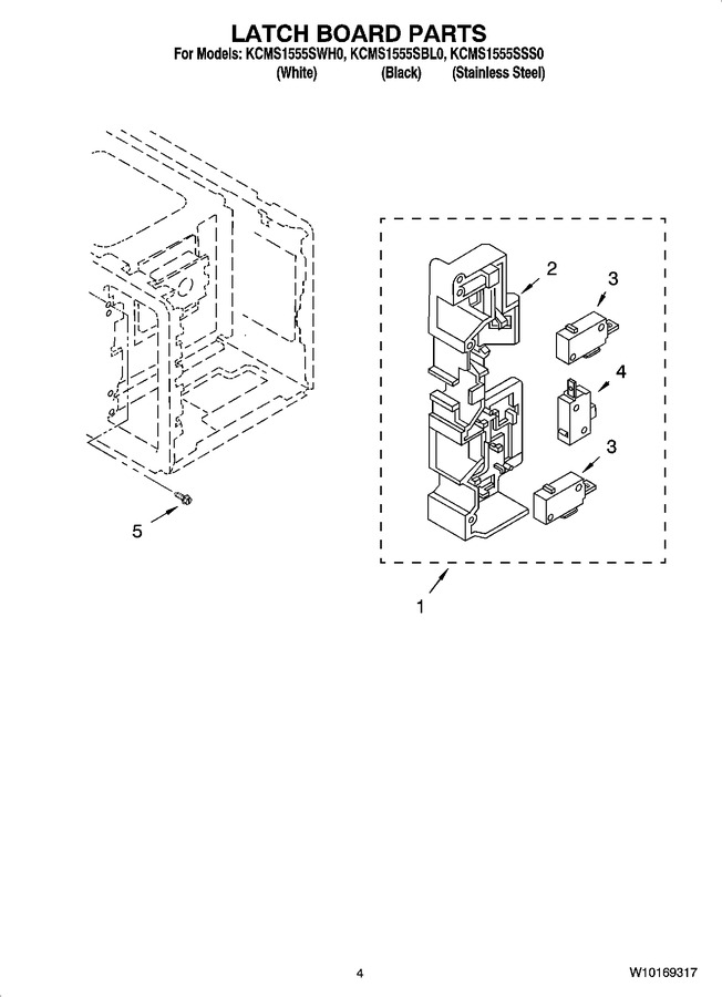 Diagram for KCMS1555SWH0