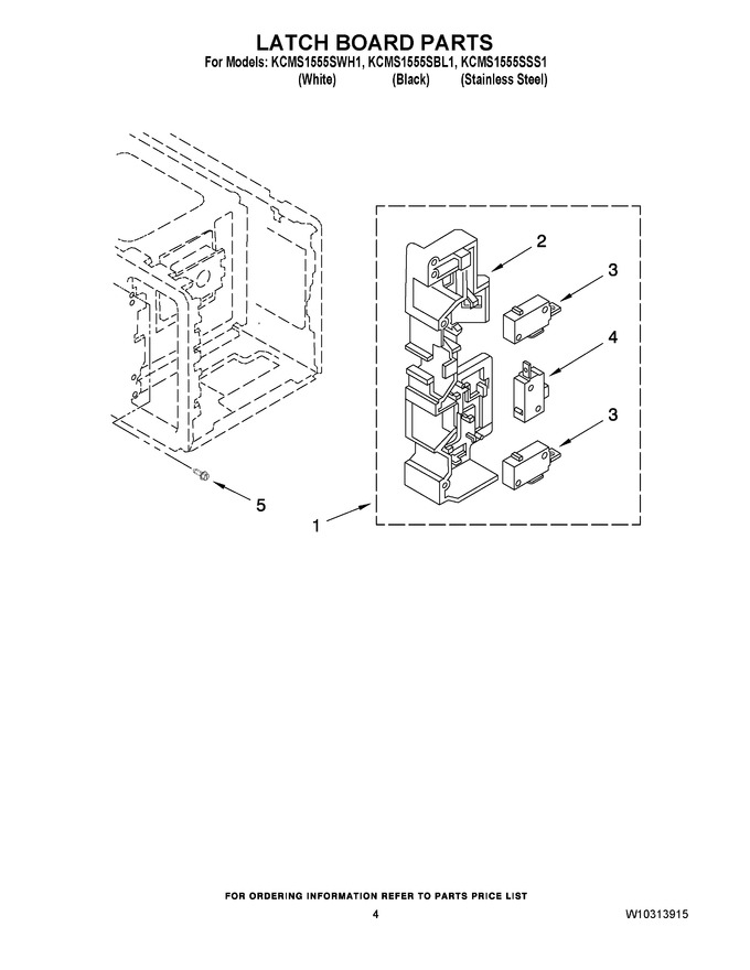 Diagram for KCMS1555SBL1