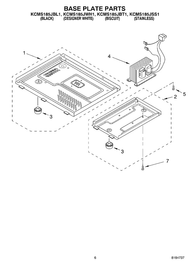 Diagram for KCMS185JWH1