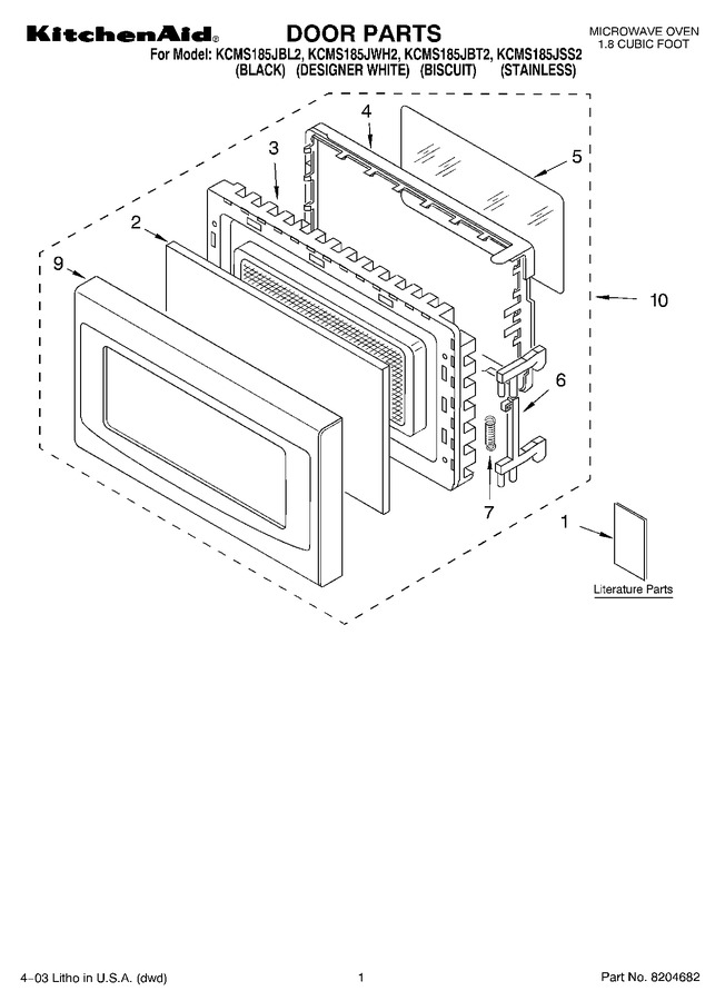 Diagram for KCMS185JWH2