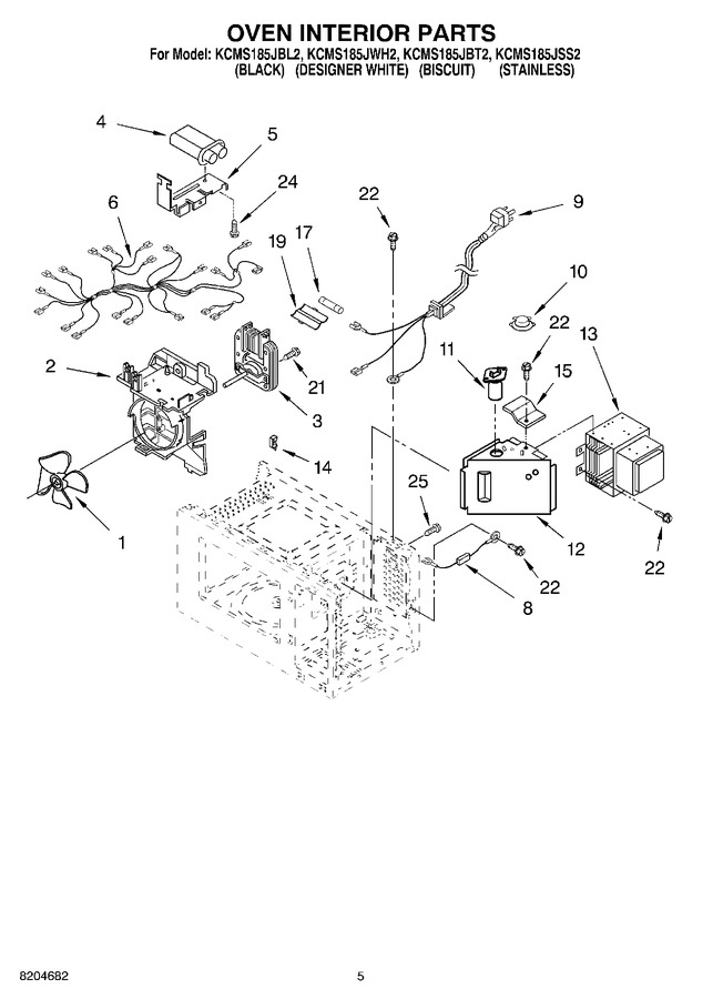 Diagram for KCMS185JWH2