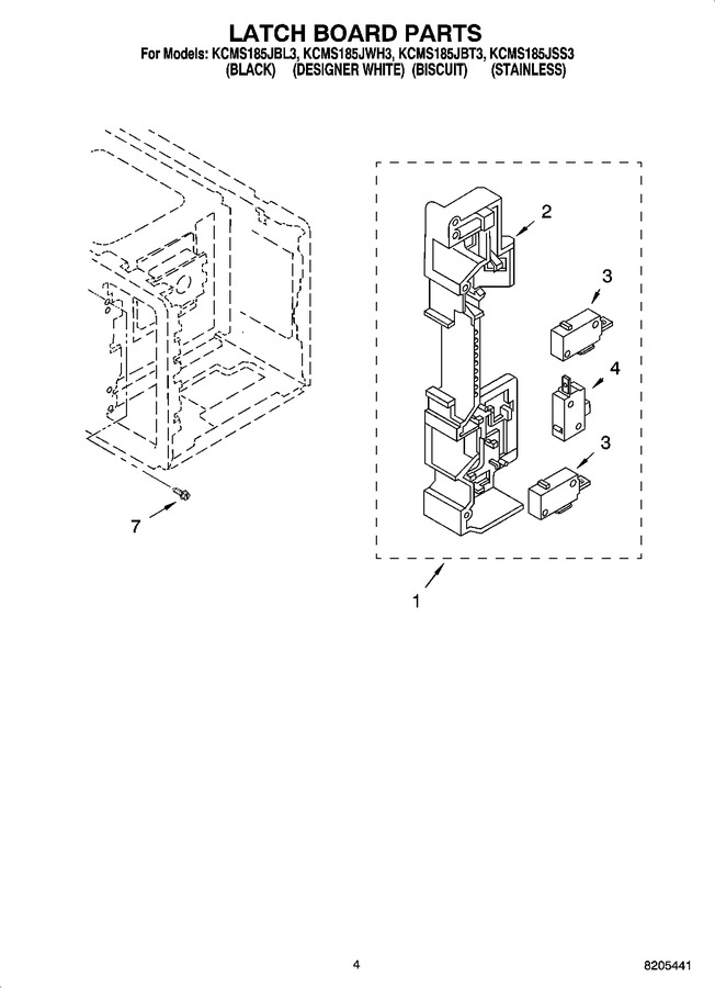 Diagram for KCMS185JBL3