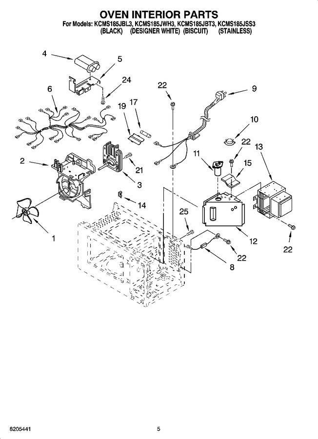Diagram for KCMS185JBT3