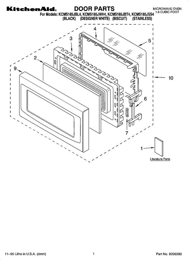 Diagram for KCMS185JWH4