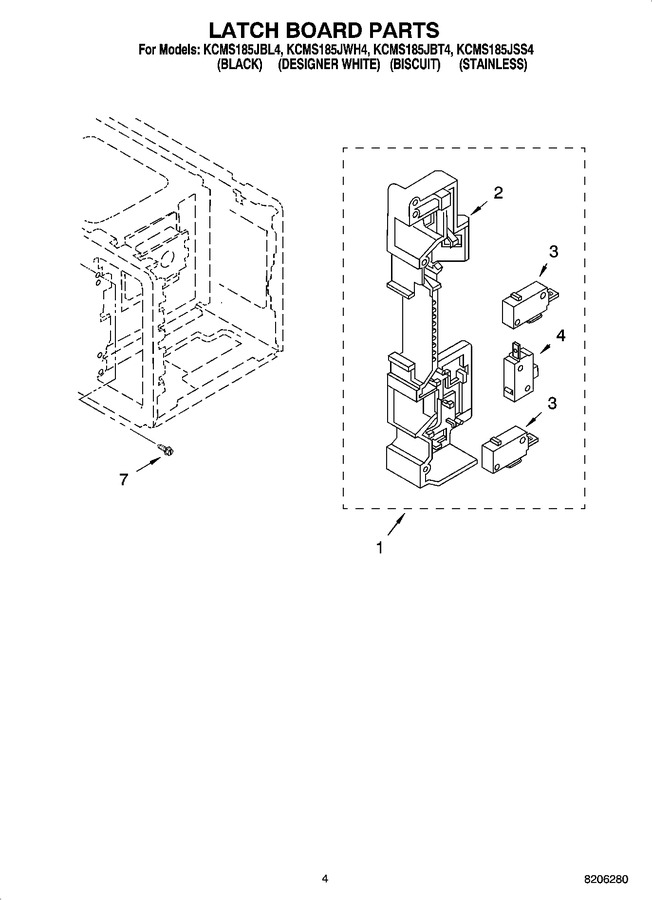 Diagram for KCMS185JWH4