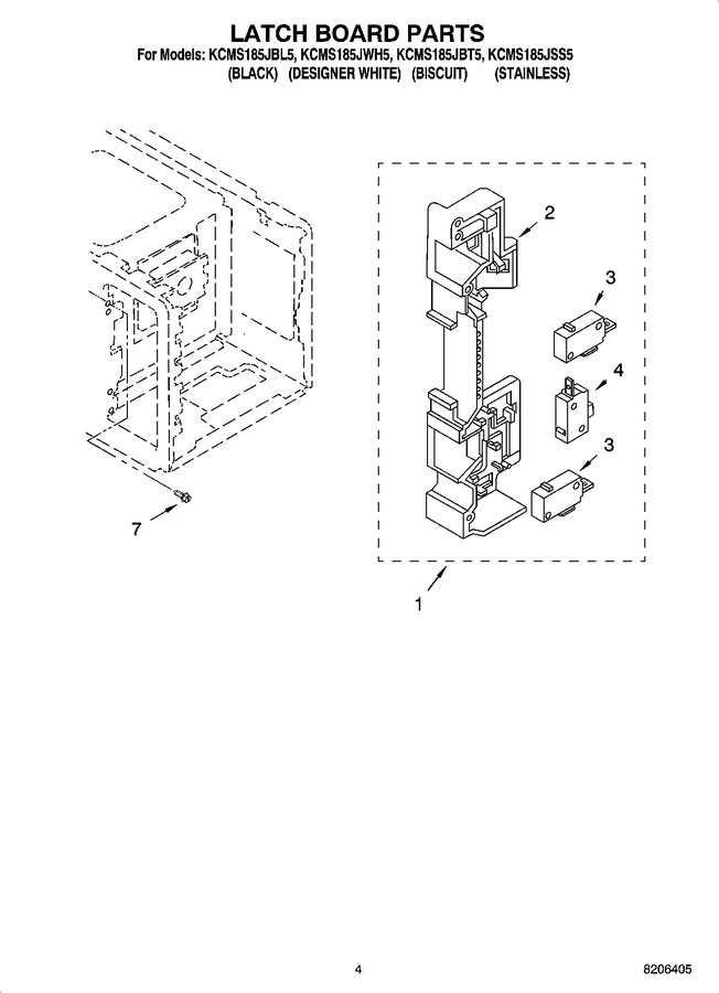Diagram for KCMS185JSS5