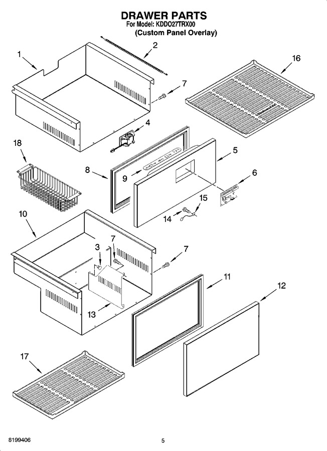 Diagram for KDDO27TRX00