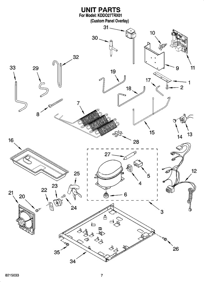 Diagram for KDDO27TRX01