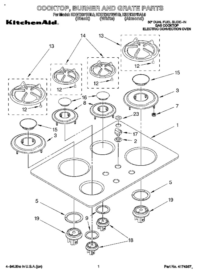 Diagram for KDDT207BWH0