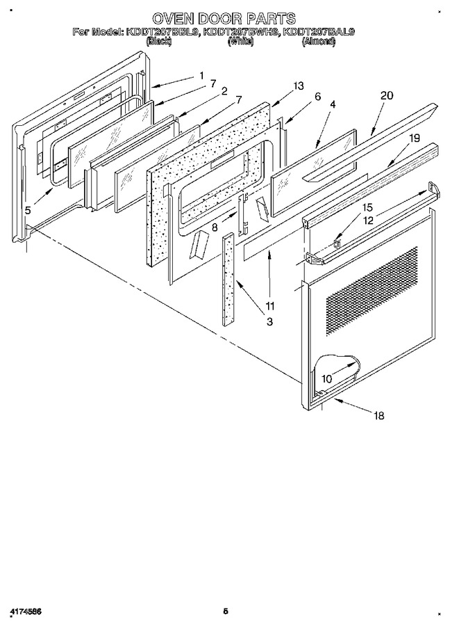 Diagram for KDDT207BWH9