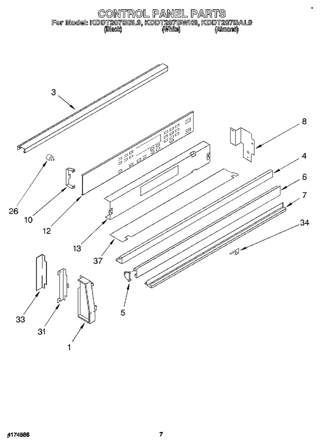 Diagram for KDDT207BWH9