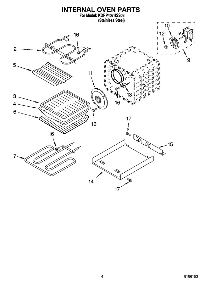 Diagram for KDRP407HSS08