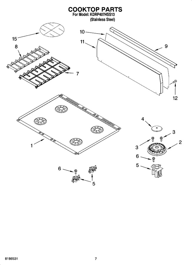 Diagram for KDRP407HSS13