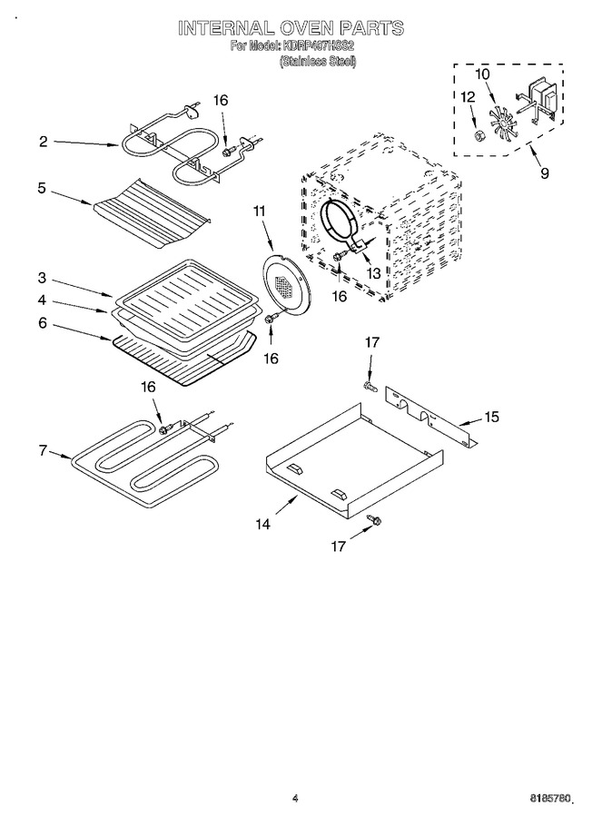 Diagram for KDRP407HSS2