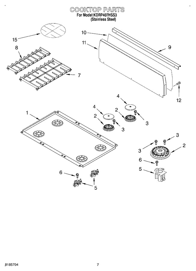 Diagram for KDRP407HSS3