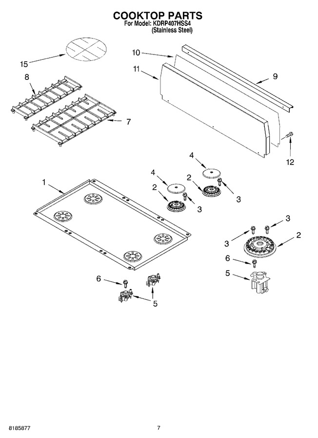 Diagram for KDRP407HSS4