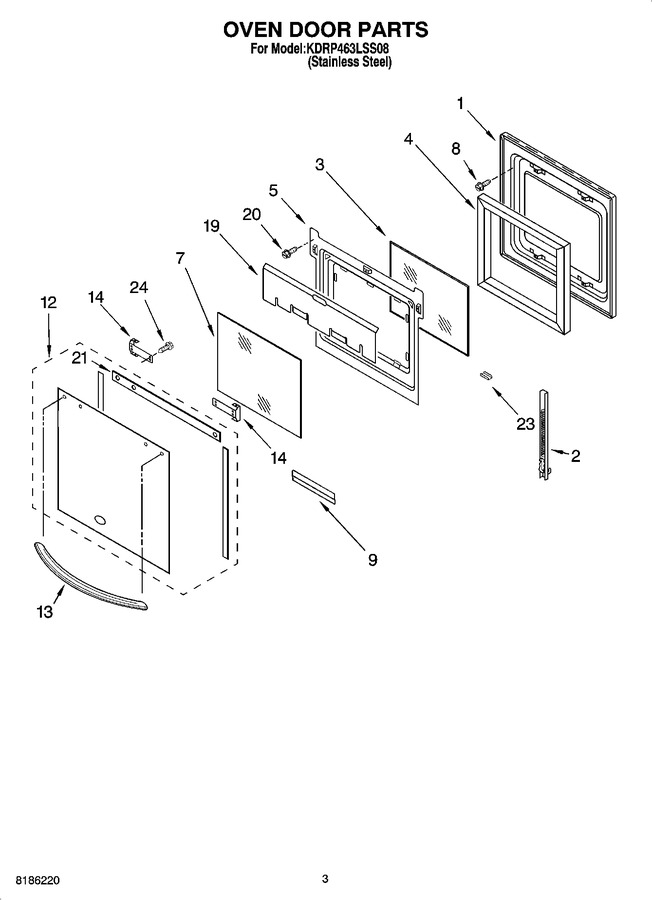 Diagram for KDRP463LSS08