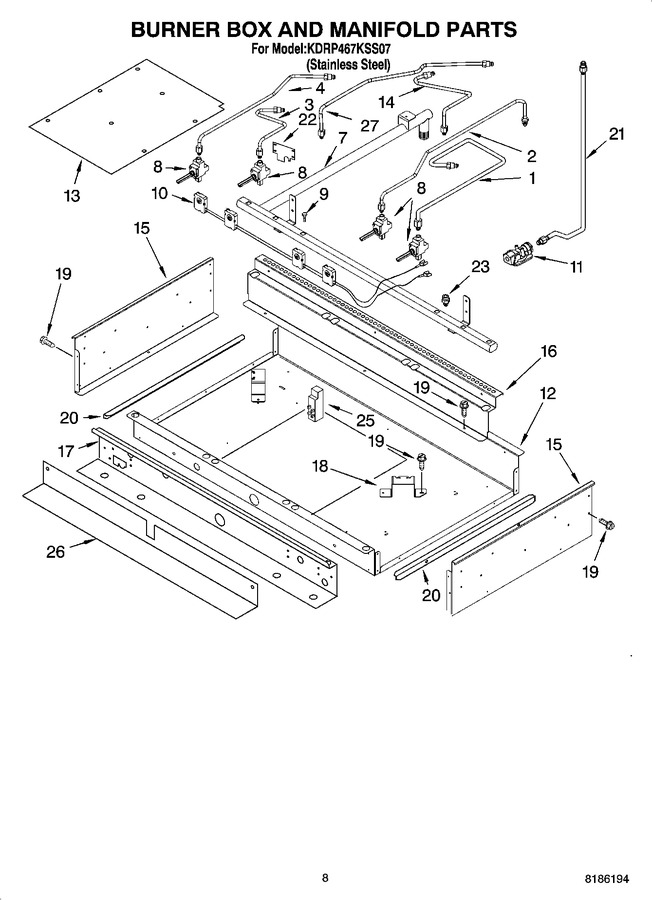 Diagram for KDRP467KSS07