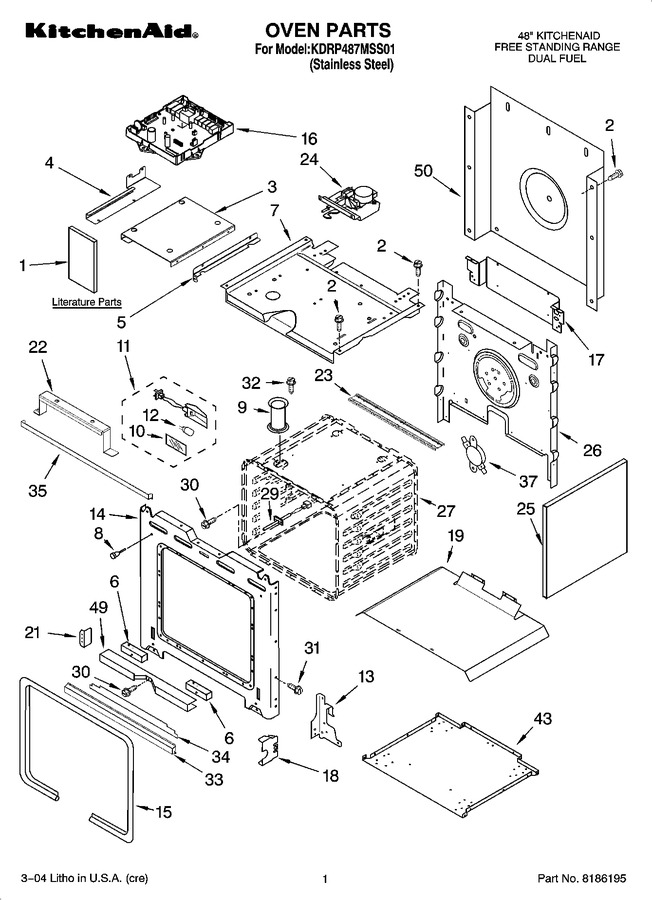 Diagram for KDRP487MSS01