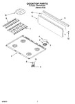 Diagram for 06 - Cooktop Parts