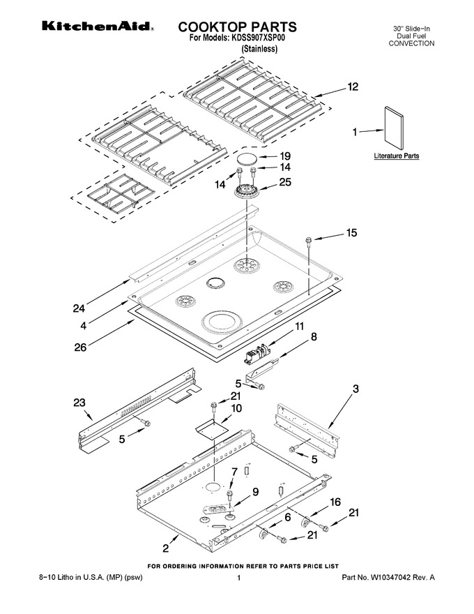 Diagram for KDSS907XSP00