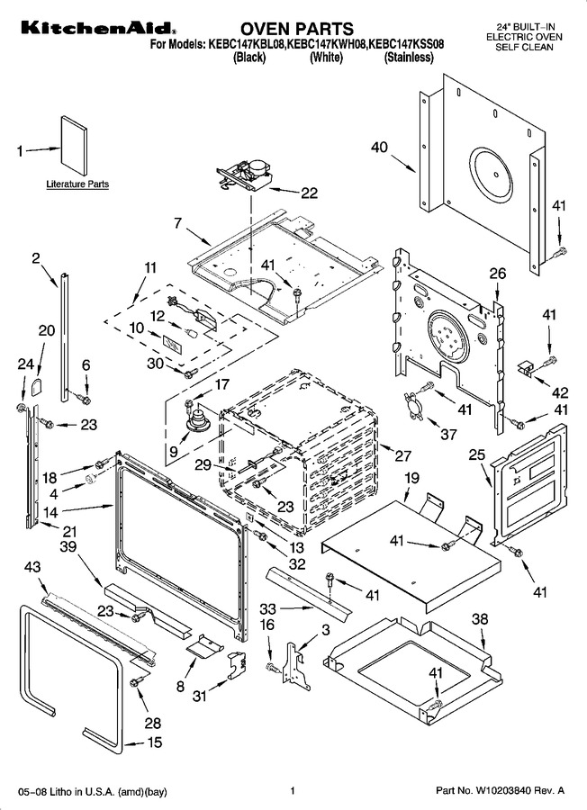 Diagram for KEBC147KWH08